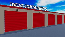 TWELVE CONTAINERS