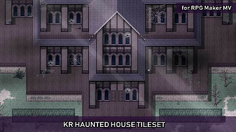 RPG Maker MV - KR Haunted House Tileset DLC