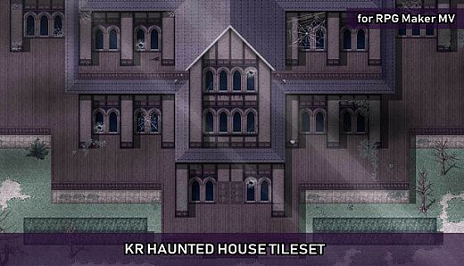 RPG Maker MV - KR Haunted House Tileset