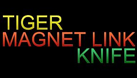 TIGER MAGNET LINK KNIFE