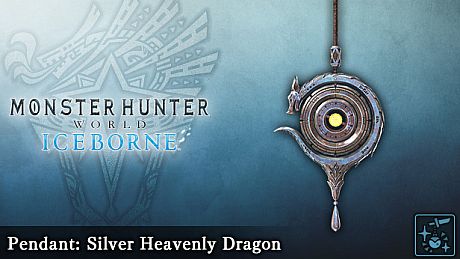 Monster Hunter World: Iceborne - Pendant: Silver Heavenly Dragon DLC