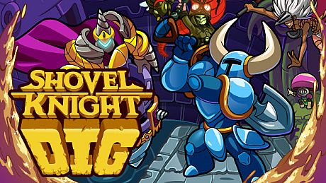 Shovel Knight Dig Game