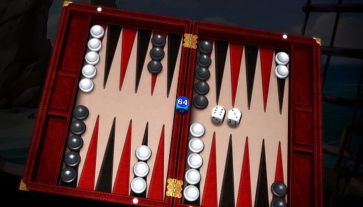 Hardwood Backgammon