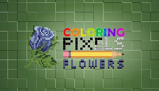 Coloring Pixels - Flowers Pack