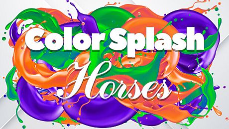 Color Splash: Horses Game