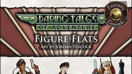 Fantasy Grounds - Daring Tales of Adventure Figure Flats (Token Pack) DLC