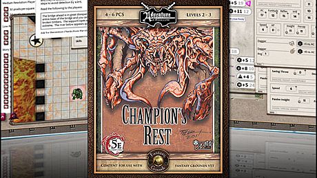 Fantasy Grounds - 5E: Champion's Rest DLC