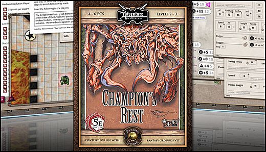 Fantasy Grounds - 5E: Champion's Rest