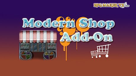RPG Maker VX Ace - Modern Shop Add-On DLC