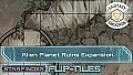 Fantasy Grounds - Starfinder RPG - Flip-Tiles - Alien Planet Ruins Expansion