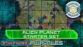 Fantasy Grounds - Starfinder RPG - Flip-Tiles - Alien Planet Starter Set