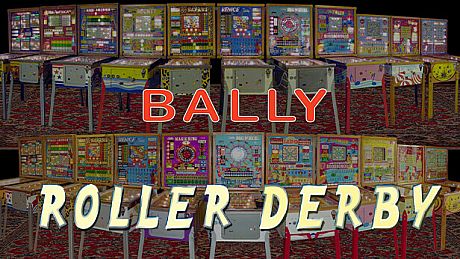 Bingo Pinball Gameroom - Bally Roller Derby DLC