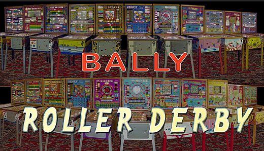 Bingo Pinball Gameroom - Bally Roller Derby