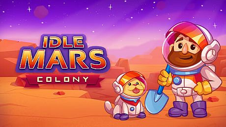 Idle Mars -  Colony Simulator and Farming Tycoon Game