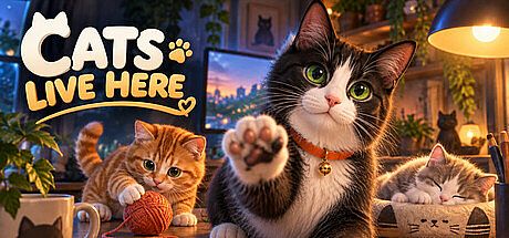 Cats Live Here Game