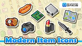 RPG Developer Bakin Modern Item Icons