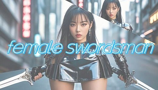 female swordsman