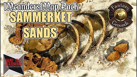 Fantasy Grounds - Meanders Map Pack: Sammerket Sands (Map Pack) DLC
