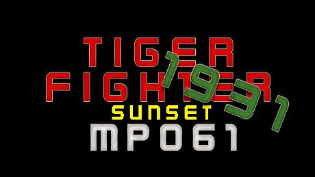 Tiger Fighter 1931 Sunset MP061 DLC