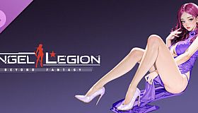 Angel Legion-DLC High-Slit Cheongsam (Purple)