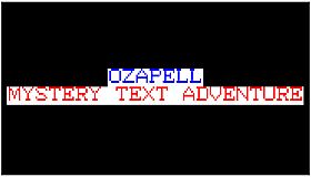 Ozapell Mystery Text Adventure