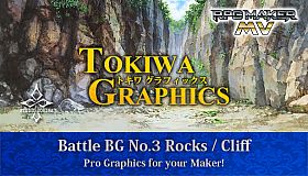 RPG Maker MV - TOKIWA GRAPHICS Battle BG No.3 Rocks/Cliff