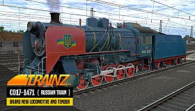 Trainz 2022 DLC - CO17-1471 ( Russian Loco and Tender )