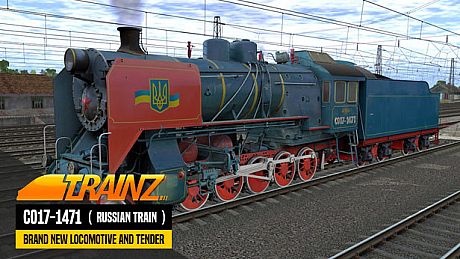 Trainz 2022 DLC - CO17-1471 ( Russian Loco and Tender ) DLC