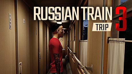 Russian Train Trip 3 - people in a train car DLC