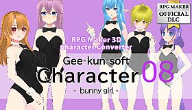 RPG Maker 3D Character Converter - Gee-kun-soft character 08 bunny girl