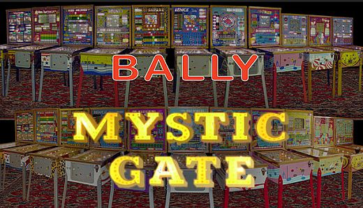 Bingo Pinball Gameroom - Bally Mystic Gate