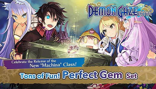 DEMON GAZE EXTRA - Tons of Fun! Perfect Gem Set