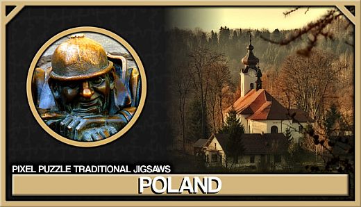 Pixel Puzzles Traditional Jigsaws Pack: Poland