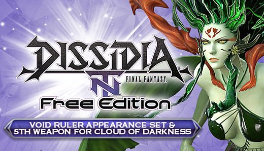 DFF NT: Void Ruler Appearance Set & 5th Weapon for Cloud of Darkness