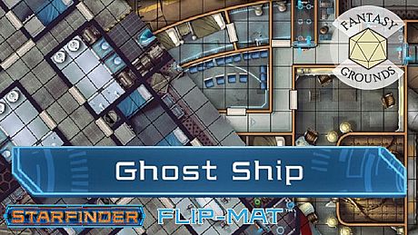Fantasy Grounds - Starfinder RPG - Flipmat - Ghost Ship DLC