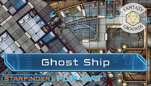 Fantasy Grounds - Starfinder RPG - Flipmat - Ghost Ship