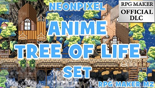 RPG Maker MZ - NEONPIXEL - ANIME TREE OF LIFE SET