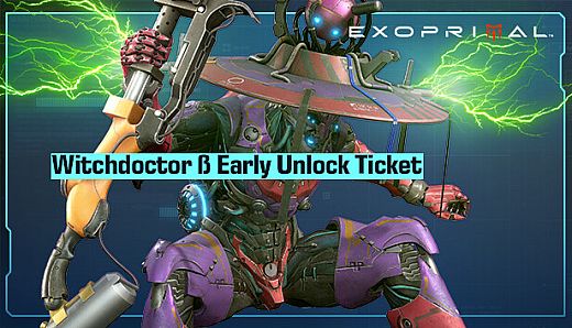 Exoprimal - Witchdoctor β Early Unlock Ticket