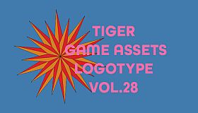 TIGER GAME ASSETS LOGOTYPE VOL.28