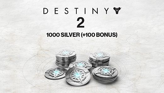 1000 (+100 Bonus) Destiny 2 Silver