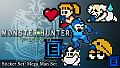 Monster Hunter: World - Sticker Set: Mega Man Set