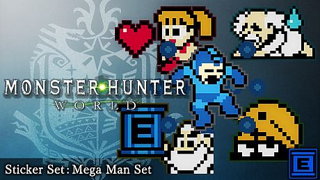 Monster Hunter: World - Sticker Set: Mega Man Set DLC
