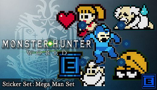 Monster Hunter: World - Sticker Set: Mega Man Set