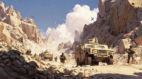 Desert Storm War FPS Game