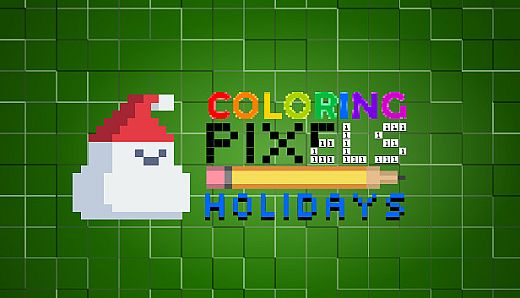 Coloring Pixels - Winter Holidays Pack