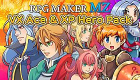 RPG Maker MZ - VX Ace ＆ XP Hero Pack