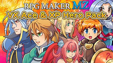 RPG Maker MZ - VX Ace ＆ XP Hero Pack DLC
