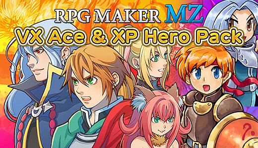 RPG Maker MZ - VX Ace ＆ XP Hero Pack