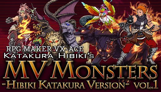 RPG Maker VX Ace - MV Monsters HIBIKI KATAKURA ver Vol.1