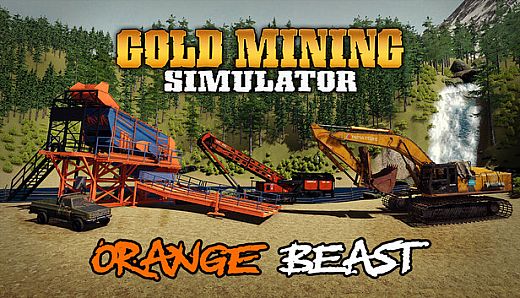 Gold Mining Simulator - Orange Beast